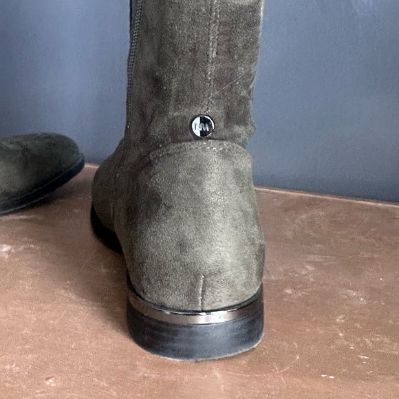 Nine West “Allair” Olive Sueded Knee-High Women's Boots - Picture 4 of 9